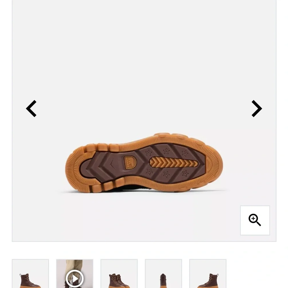 Sorel Women’s Caribou X Lace Boot in Tobacco like new! - Picture 6 of 6